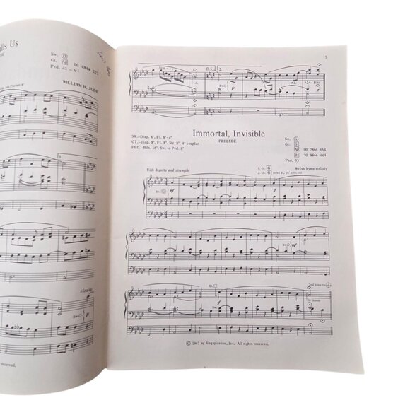 The Sunday Morning Organist Music Books Volumes 1 and 4 1962 1963 Church Organ - Picture 6 of 16